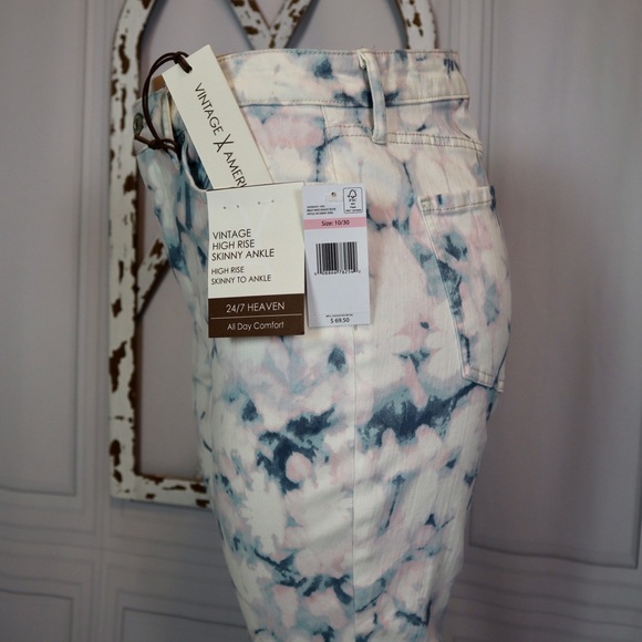 Vintage America. High rise skinny to ankle. - Picture 8 of 10